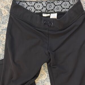 Danskin Now Black Leggings Stretchy Athletic Wear